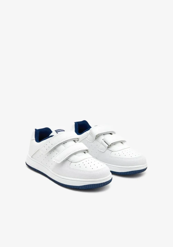 Conguitos Zapatillas Unisex Blanco / Azul Marino^ Colegiales | Zapatillas