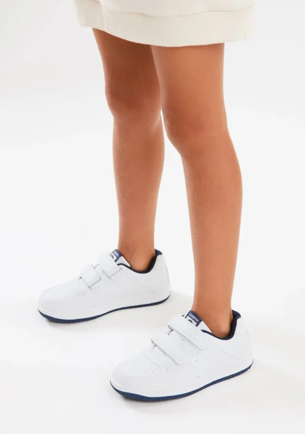 Conguitos Zapatillas Unisex Blanco / Azul Marino^ Colegiales | Zapatillas